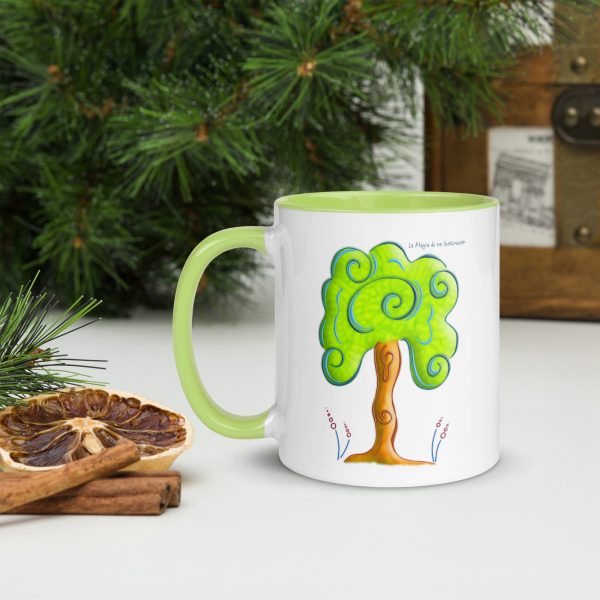 Taza "Seamos Árboles" de Cerámica Inspirada en la Naturaleza - Imagen 4