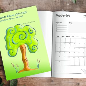 Agenda Semanal de Año Escolar 2024-2025 "Raíces de La Magia de un Sentimiento"