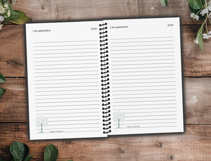 Agenda Diaria 2024-2025 Raíces: Planificación Inspirada para un Año Escolar y Emprendedor - Imagen 4