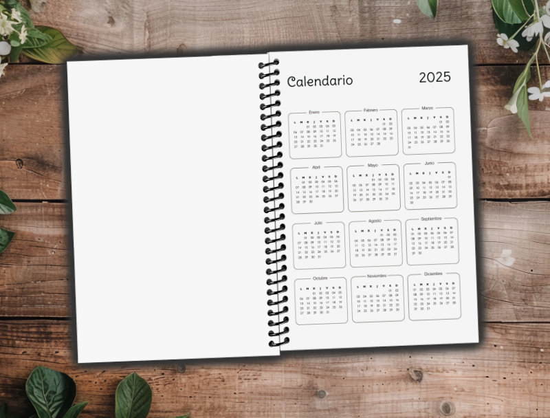 Agenda Diaria 2024-2025 Raíces: Planificación Inspirada para un Año Escolar y Emprendedor - Imagen 5