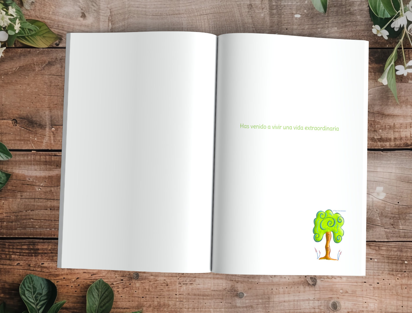 Cuaderno decorado y con mensajes Raíces - Imagen 2