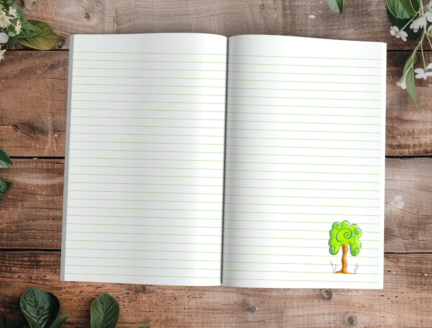 Cuaderno decorado y con mensajes Raíces - Imagen 3