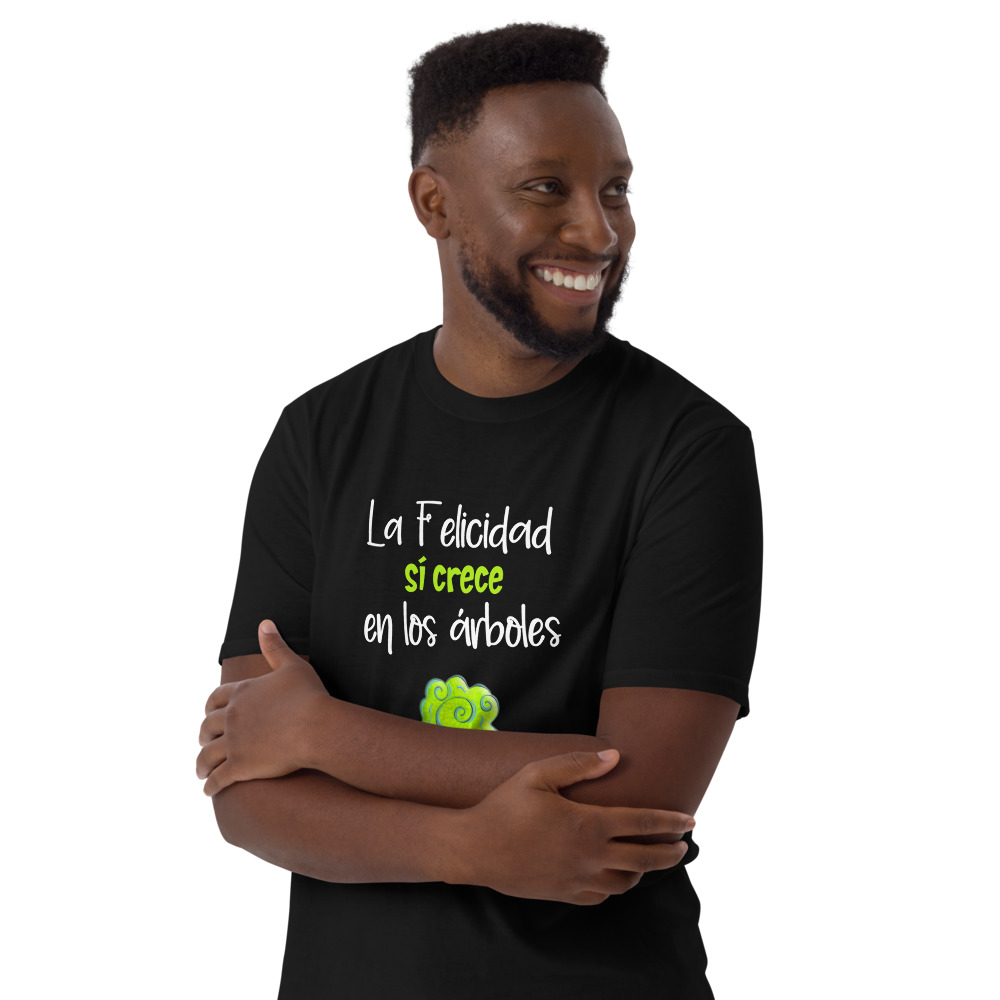 Camiseta "La Felicidad sí crece en los árboles". Colección Raíces. - Imagen 4