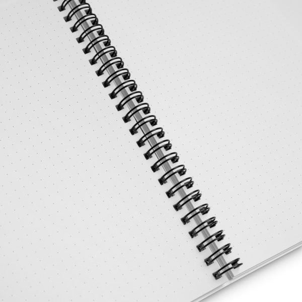 Cuaderno en Espiral con Bonito Diseño de Hierbas Doradas - Imagen 4