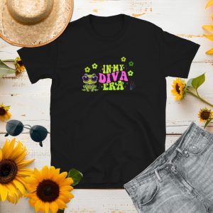 Camiseta "In my diva era". Colección Raíces y simpáticas ranas