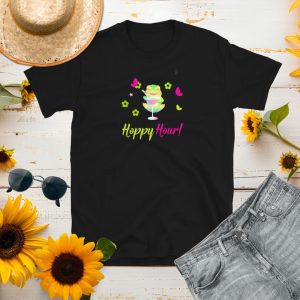 Camiseta "Hoppy Hour". Colección Raíces y simpáticas ranas