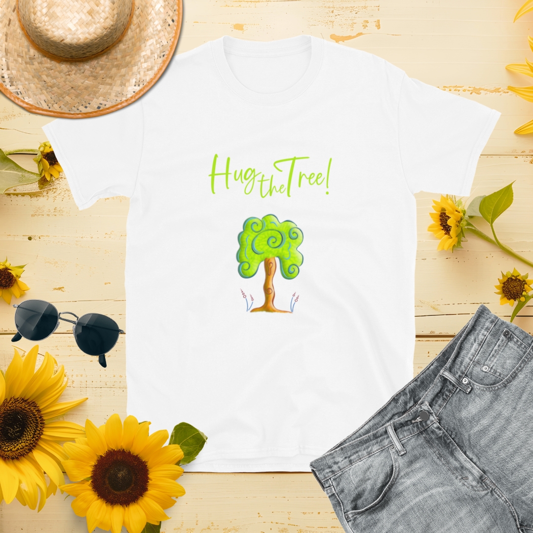 Camiseta "Hug The Tree!" de la Colección Raíces. - Imagen 2
