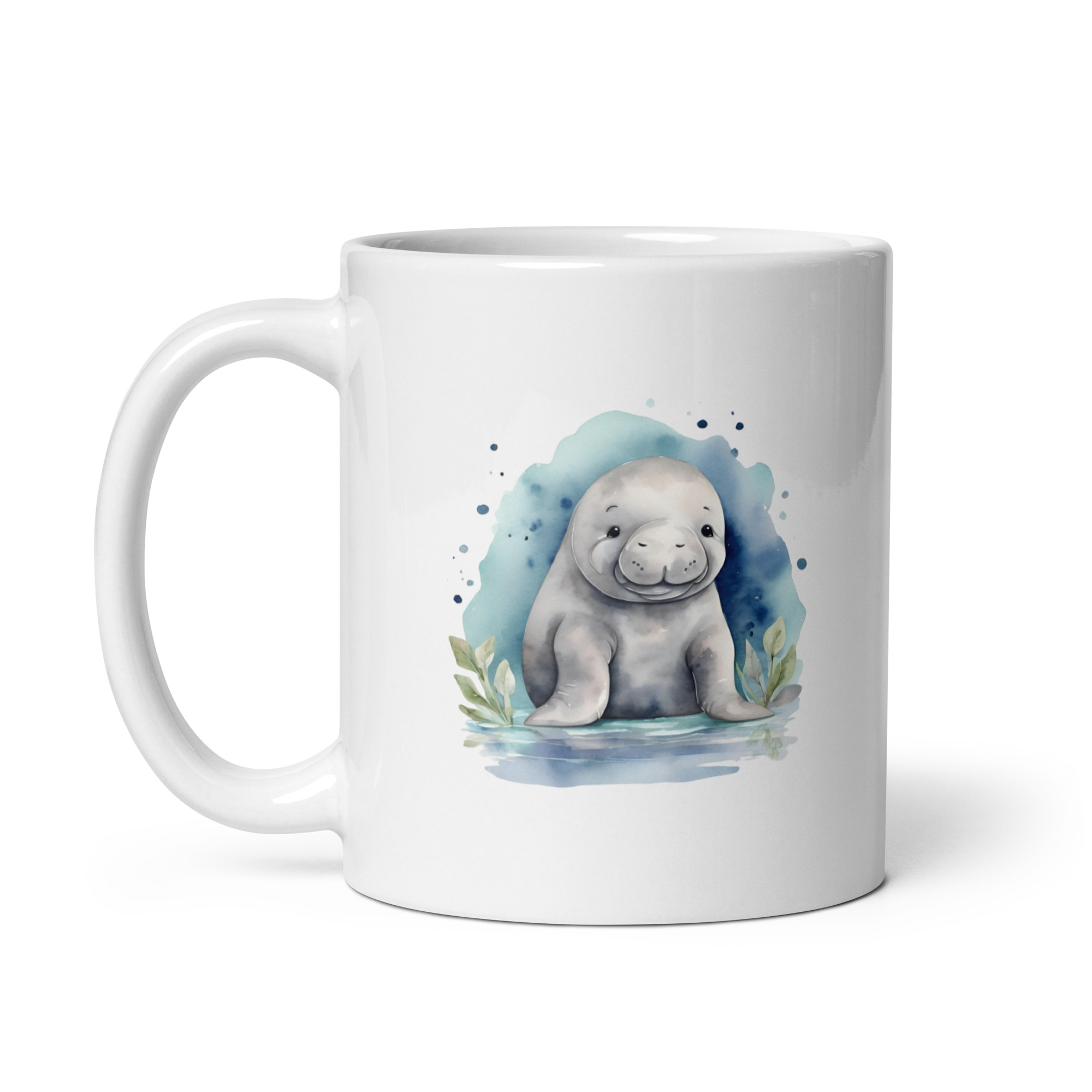 Taza Brillante con Bonito y Dulce Manatí - Imagen 2