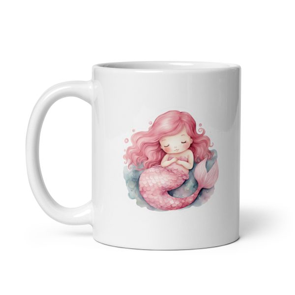Taza Brillante con Bonita Sirena Durmiendo - Imagen 2