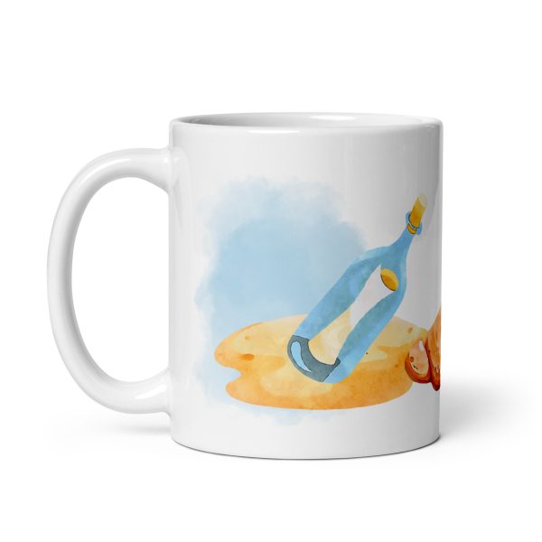 Taza Brillante con Mensaje en una Botella - Imagen 3