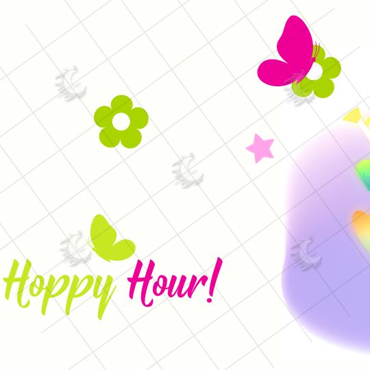 Taza "Hoppy Hour!" divertida para amantes de los árboles y las ranas - Imagen 2