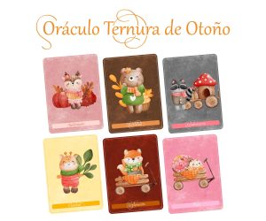 Oráculo Ternura de Otoño + Cuaderno | Digital para Imprimir | Cartas para Sanación, Crecimiento Personal y Bienestar Emocional | Lecturas
