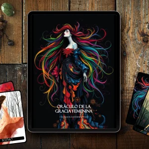 Oráculo Gracia Femenina – Baraja Imprimible con Guía | 60 Cartas Inspiradoras para la Autoexploración, el Crecimiento Personal y la Sabiduría Interior | Descarga en PDF