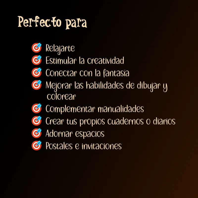 Arte para Colorear – Fantasía Gótica de una Bonita Chica con su Búho  - PDF Imprimible - Imagen 5