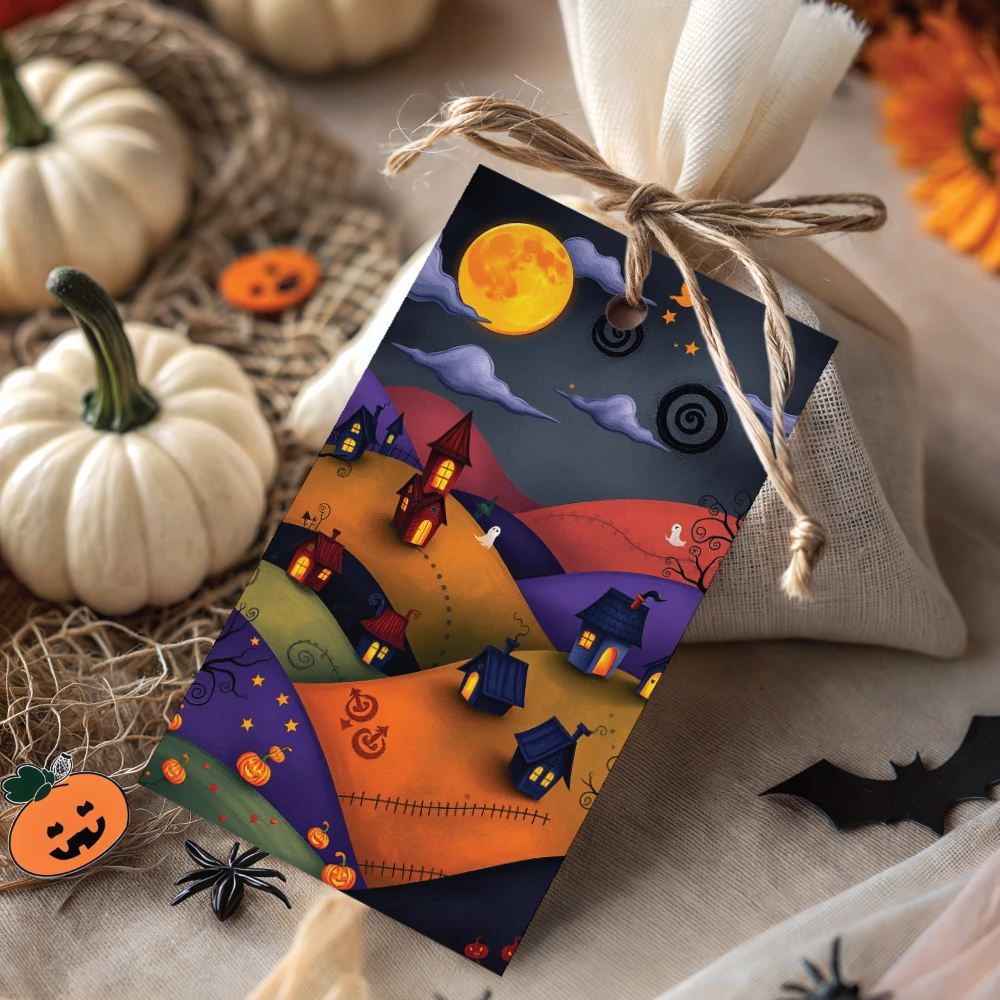 Etiquetas imprimibles de Halloween para decorar, regalar y compartir - Imagen 8