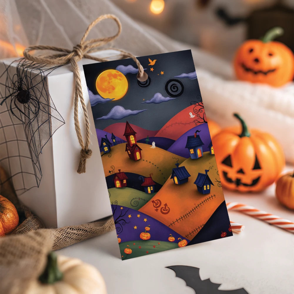 Etiquetas imprimibles de Halloween para decorar, regalar y compartir - Imagen 4