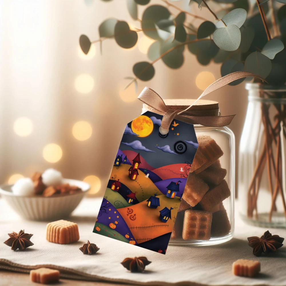 Etiquetas imprimibles de Halloween para decorar, regalar y compartir - Imagen 3