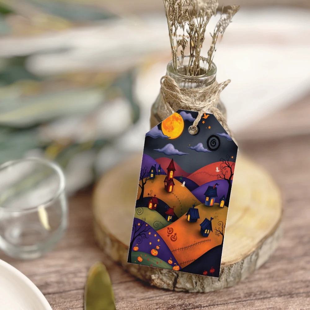 Etiquetas imprimibles de Halloween para decorar, regalar y compartir - Imagen 7