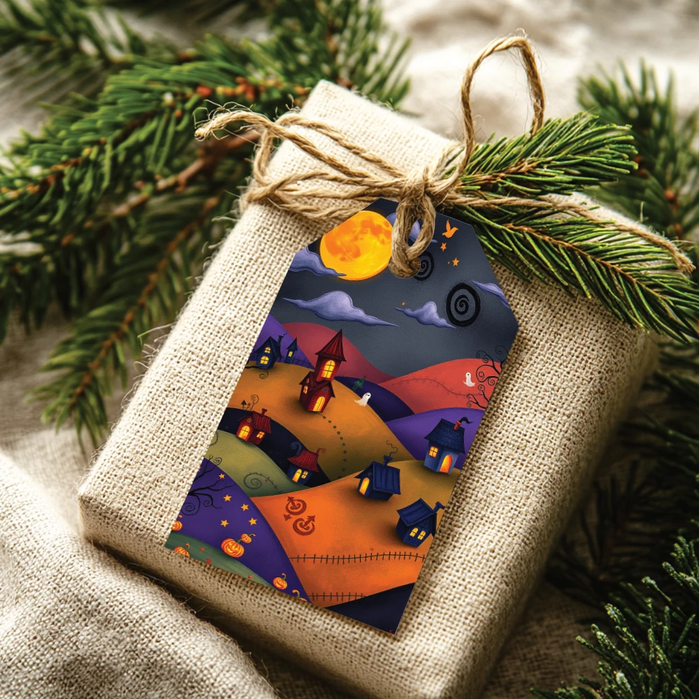 Etiquetas imprimibles de Halloween para decorar, regalar y compartir - Imagen 2